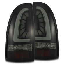 Load image into Gallery viewer, AlphaRex 05-15 Toyota Tacoma PRO-Series LED Tail Lights Jet Black - Black Ops Auto Works