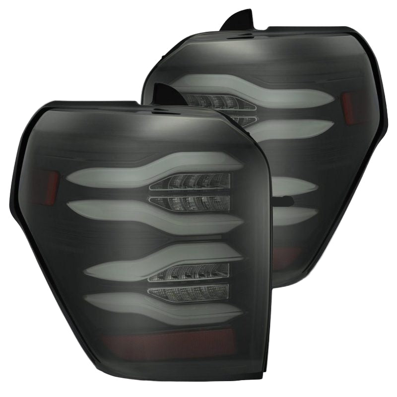 AlphaRex PRO-Series LED Tail Lights – Jet Black housing for 2010-2021 Toyota 4Runner