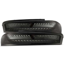 Load image into Gallery viewer, AlphaRex 16-18 Chevrolet Camaro PRO-Series LED Tail Lights Jet Black - Black Ops Auto Works