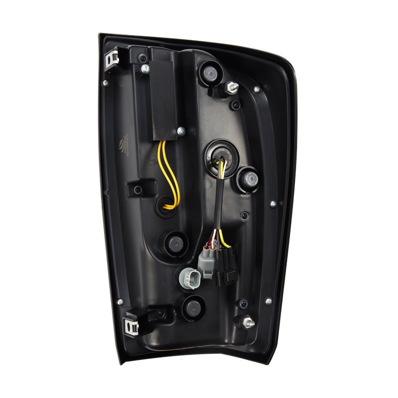 AlphaRex 16-21 Toyota Tacoma LUXX LED Taillights Blk/Red w/Activ Light/Seq Signal - Black Ops Auto Works