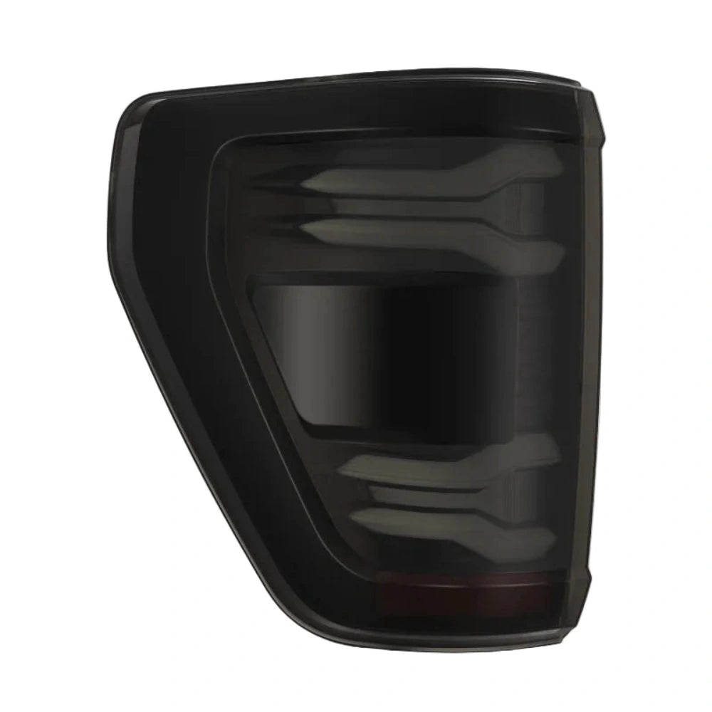 AlphaRex 24-25 Ford F150 LUXX LED Taillight - Black - AlphaRex 653018