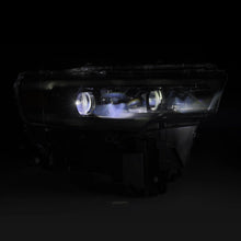 Load image into Gallery viewer, AlphaRex 25-26 Dodge Ram 1500 Luxx LED Proj Headlights -Alpha Black w/Activ Lit/Seq Signal/Switchbk - AlphaRex 880906