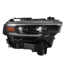 Load image into Gallery viewer, AlphaRex 25-26 Dodge Ram 1500 Luxx LED Proj Headlights -Black w/Activ Lit/ Seq Signal/Switchbk DRL - AlphaRex 880907