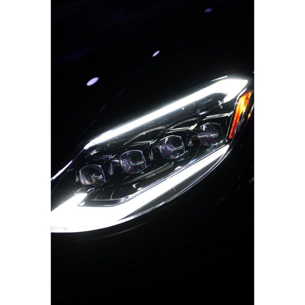AlphaRex NOVA-Series LED Projector Headlights for 2023-2026 Nissan Z, Alpha-Black - AlphaRex 880494