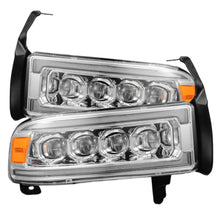 Load image into Gallery viewer, AlphaRex 94-01 Dodge Ram 1500 NOVA LED Headlights Chrome w/ Activ. Light Seq. Signal and SB DRL - AlphaRex 880351