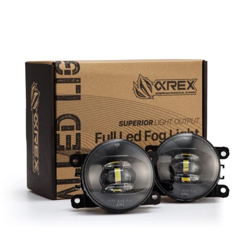 Product image 2 showing the AlphaRex fog lights identified as ARX210002.
