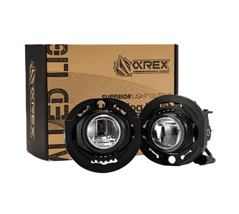 Product image 4 showing the AlphaRex fog lights identified as ARX210006.