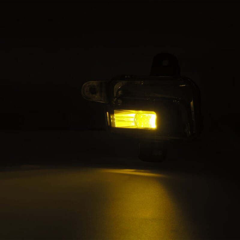 AlphaRex 22-25 GMC Sierra 1500 LED Fog Lights - White/Amber - AlphaRex 210021
