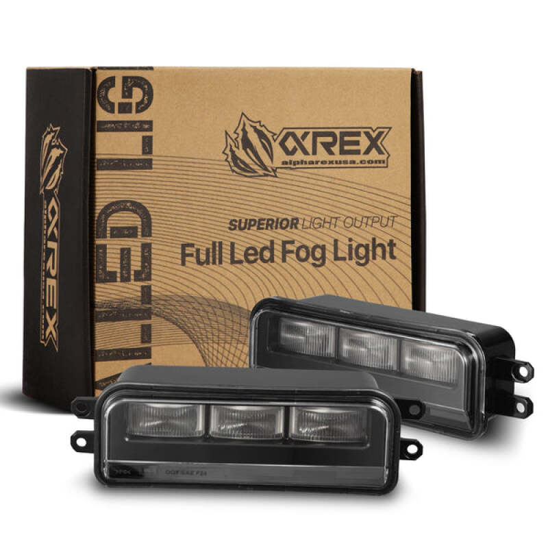 AlphaRex Wiring Adapter 24-25 Toyota Tacoma/22-25 Tundra/Sequoia Dual Color LED Projector Fog Lights - AlphaRex 210083
