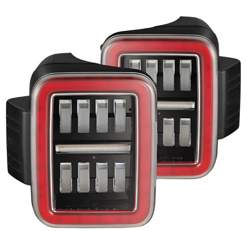 Product image 1 showing the AlphaRex tail lights identified as ARX602070.