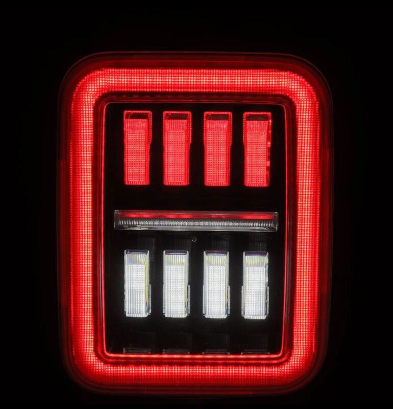 Product image 5 showing the AlphaRex tail lights identified as ARX602070.