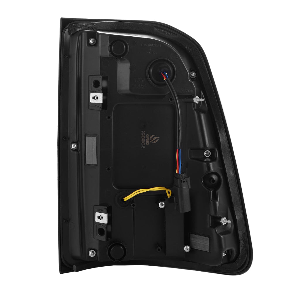 Product image 4 showing the AlphaRex tail lights identified as ARX640032.