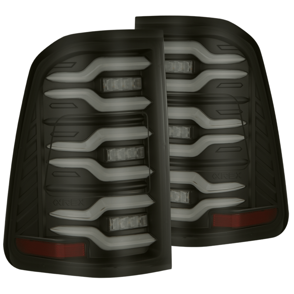 Product image 1 showing the AlphaRex tail lights identified as ARX640042.