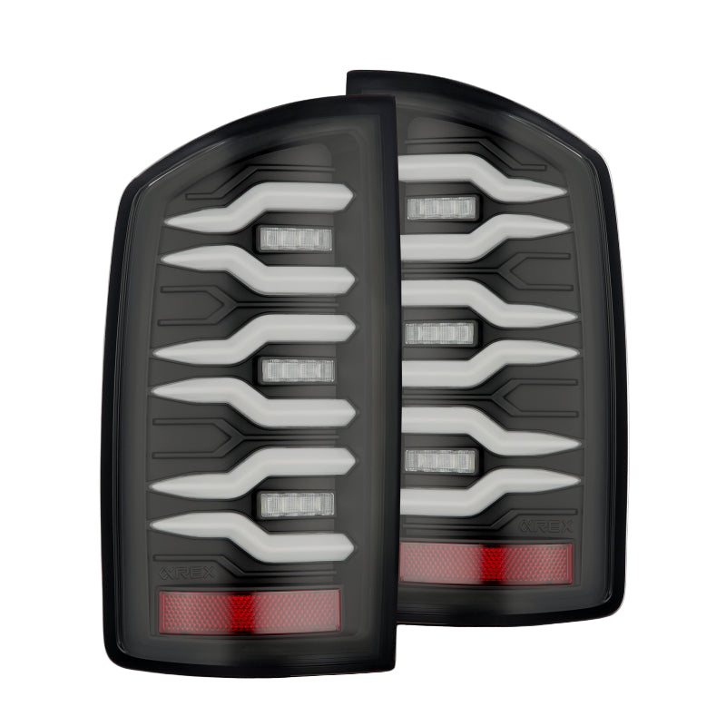 Product image 1 showing the AlphaRex tail lights identified as ARX641040.