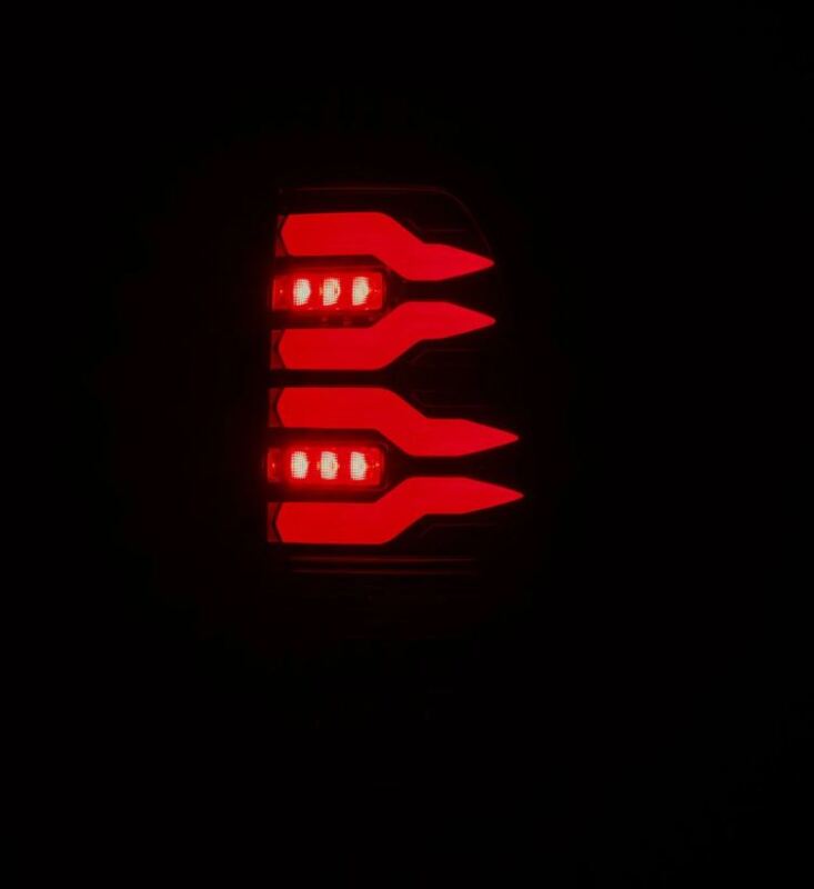 Product image 2 showing the AlphaRex tail lights identified as ARX658003.