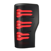 Load image into Gallery viewer, AlphaRex 17-19 Ford F150/F250/F350 LUXX LED Taillights - Black - AlphaRex 659091