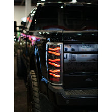 Load image into Gallery viewer, AlphaRex 17-19 Ford F150/F250/F350 LUXX LED Taillights - Black - AlphaRex 659091