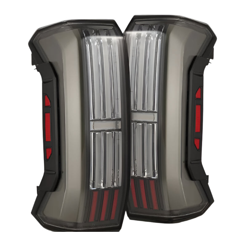 Product image 1 showing the AlphaRex tail lights identified as ARX673000.
