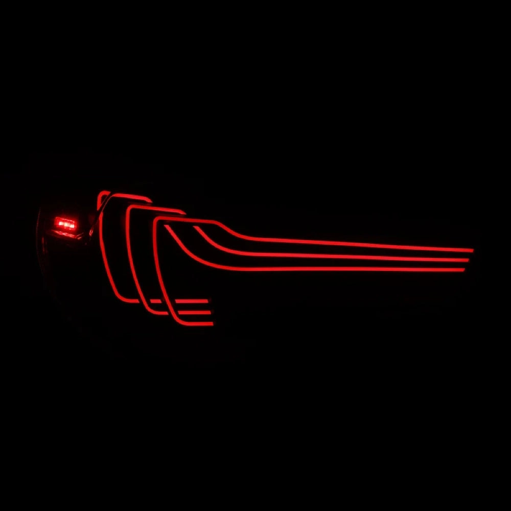AlphaRex FR-S / Toyota 86 / Subaru BRZ CSL LED Tail Lights - Black Smoke - 675100 product view 3