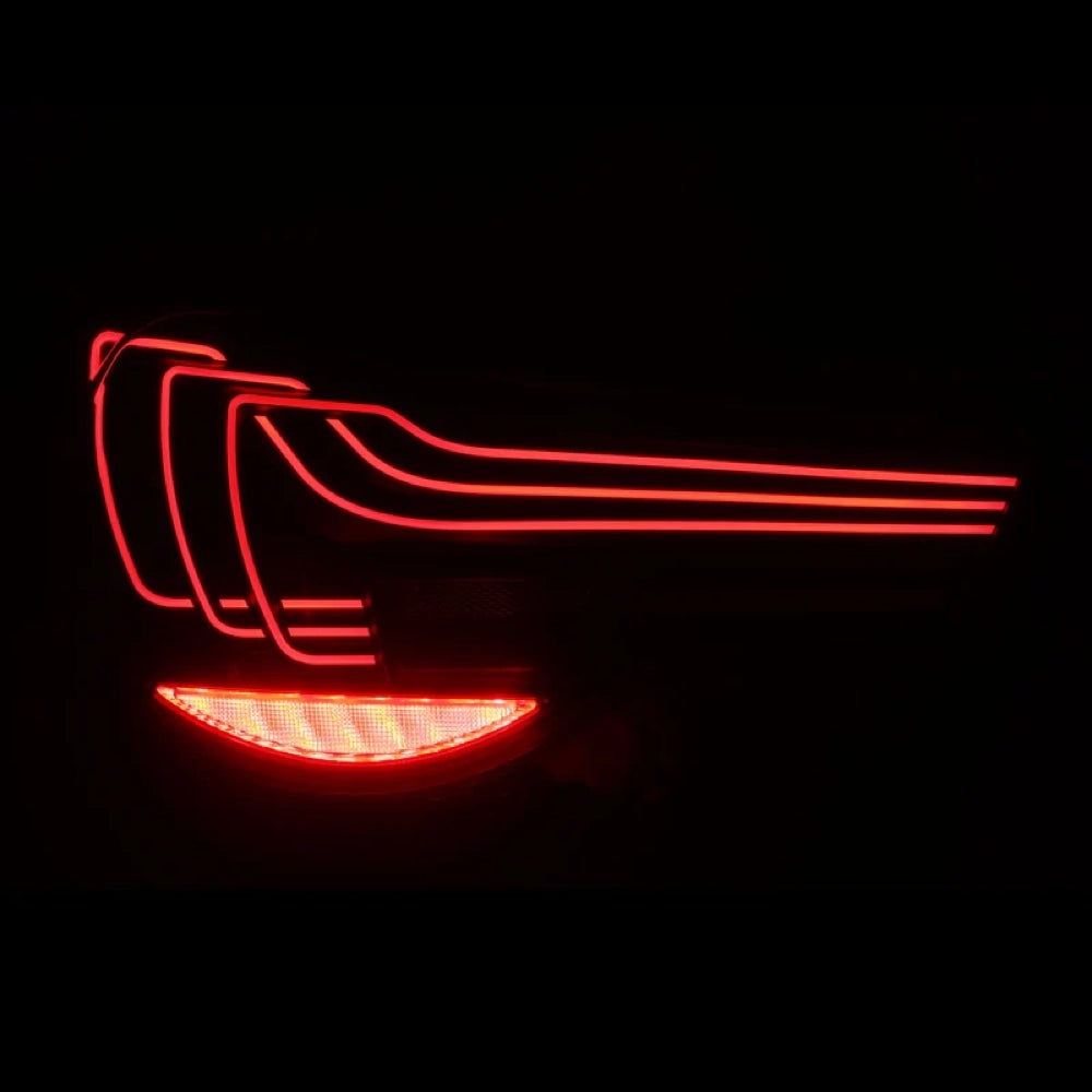 AlphaRex FR-S / Toyota 86 / Subaru BRZ CSL LED Tail Lights - Black Clear - 675110 product view 5