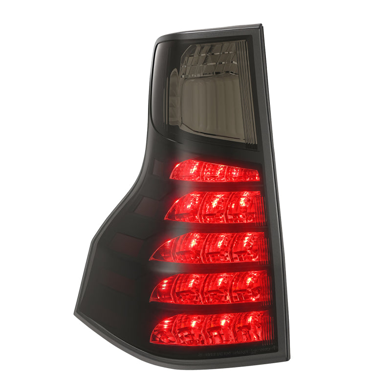 AlphaRex 14-21 Lexus GX460 PRO-Series LED Tail Lights - Smoke - AlphaRex 678014