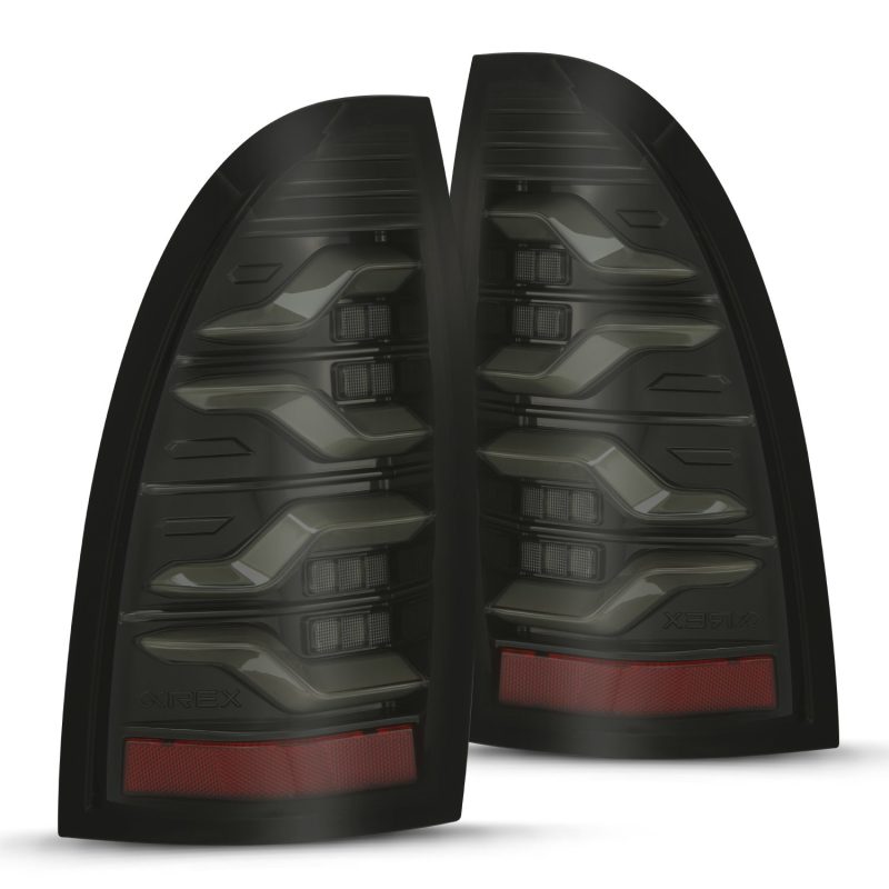 Product image 1 showing the AlphaRex headlights identified as ARX680050.
