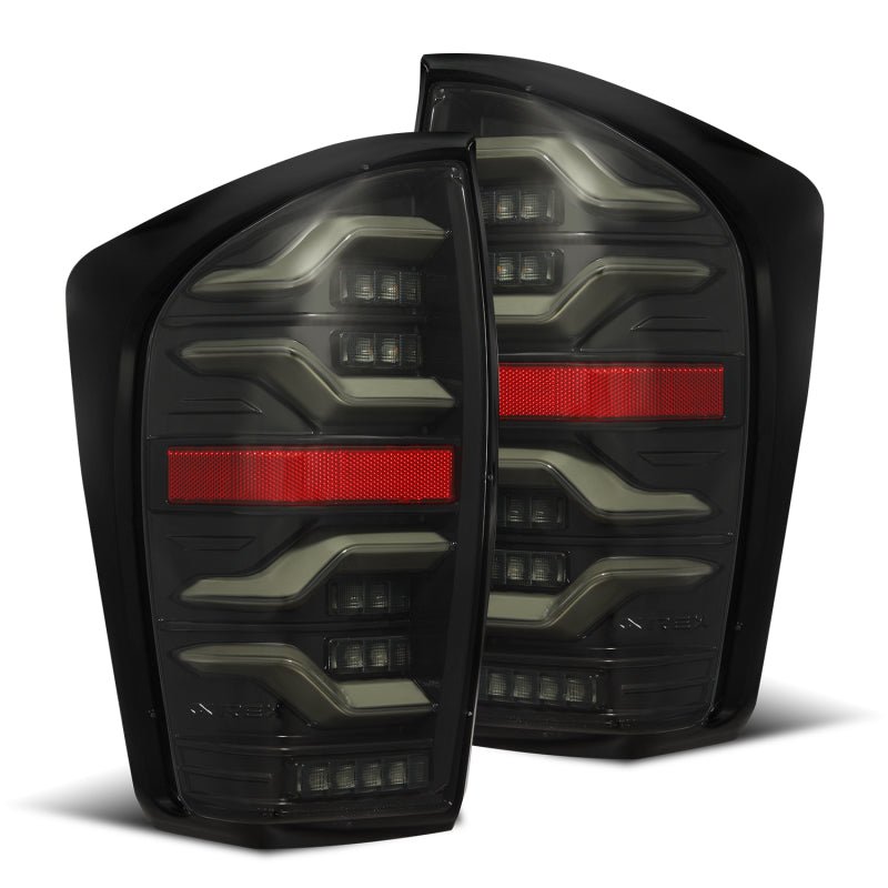 Product image 1 showing the AlphaRex headlights identified as ARX680080.