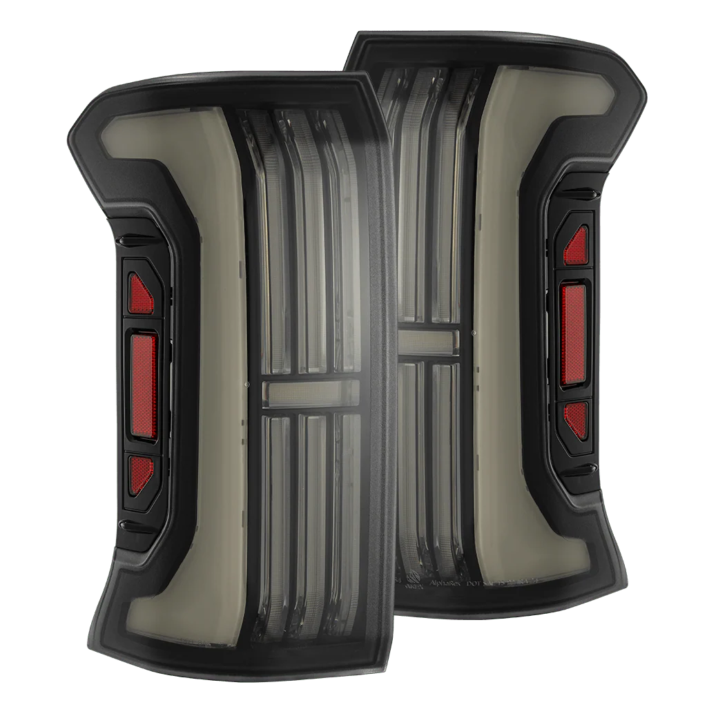 Product image 1 showing the AlphaRex tail lights identified as ARX680092.