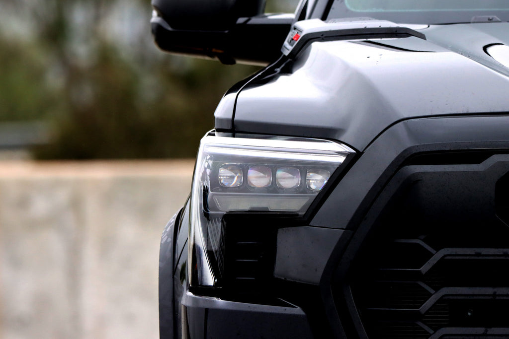 Product image 9 showing the AlphaRex headlights identified as ARX810029.