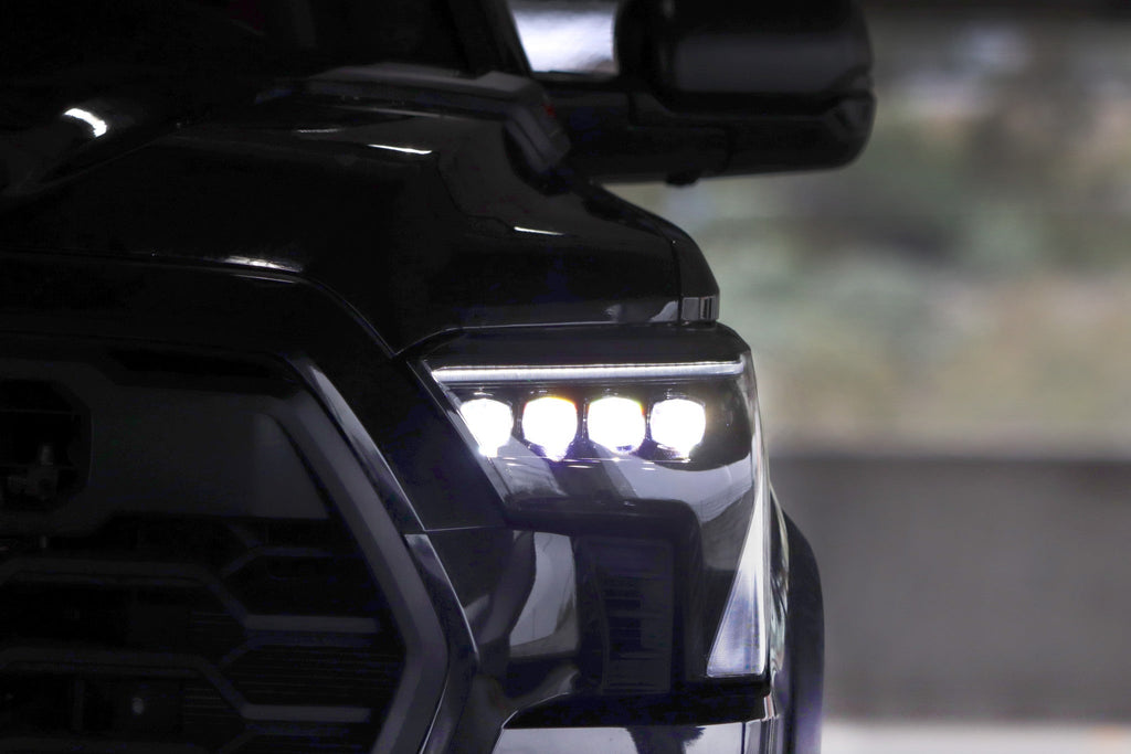 Product image 10 showing the AlphaRex headlights identified as ARX810029.