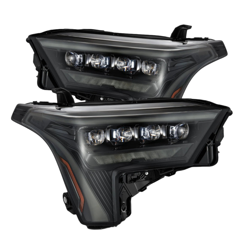 Product image 1 showing the AlphaRex headlights identified as ARX810030.