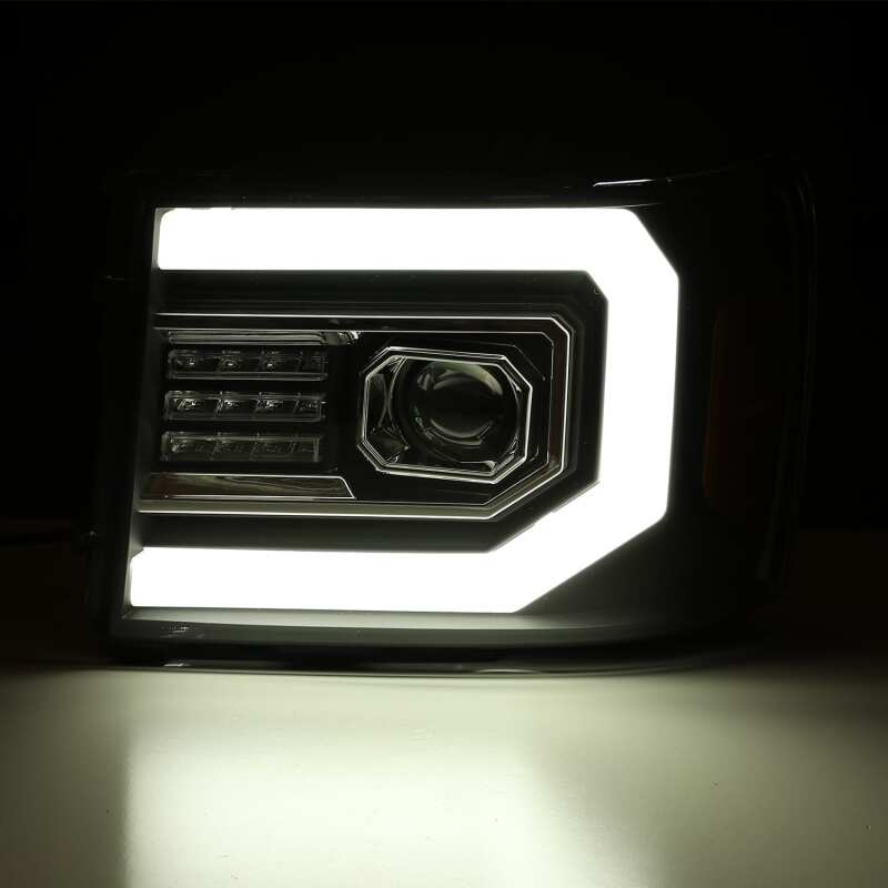 Product image 4 showing the AlphaRex headlights identified as ARX880097.