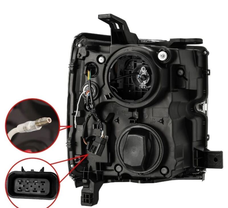 Product image 5 showing the AlphaRex headlights identified as ARX880098.