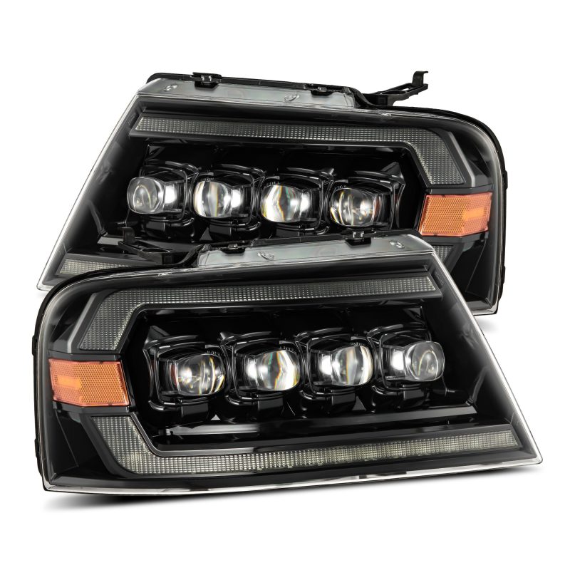 Product image 1 showing the AlphaRex headlights identified as ARX880130.