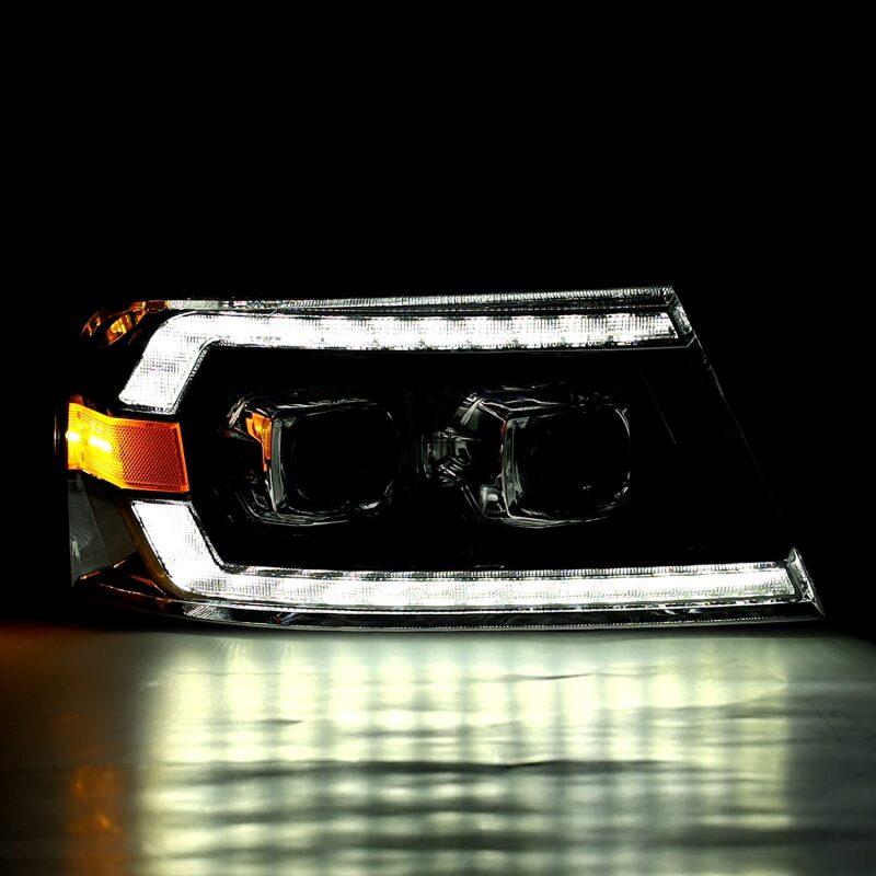 Product image 4 showing the AlphaRex headlights identified as ARX880134.