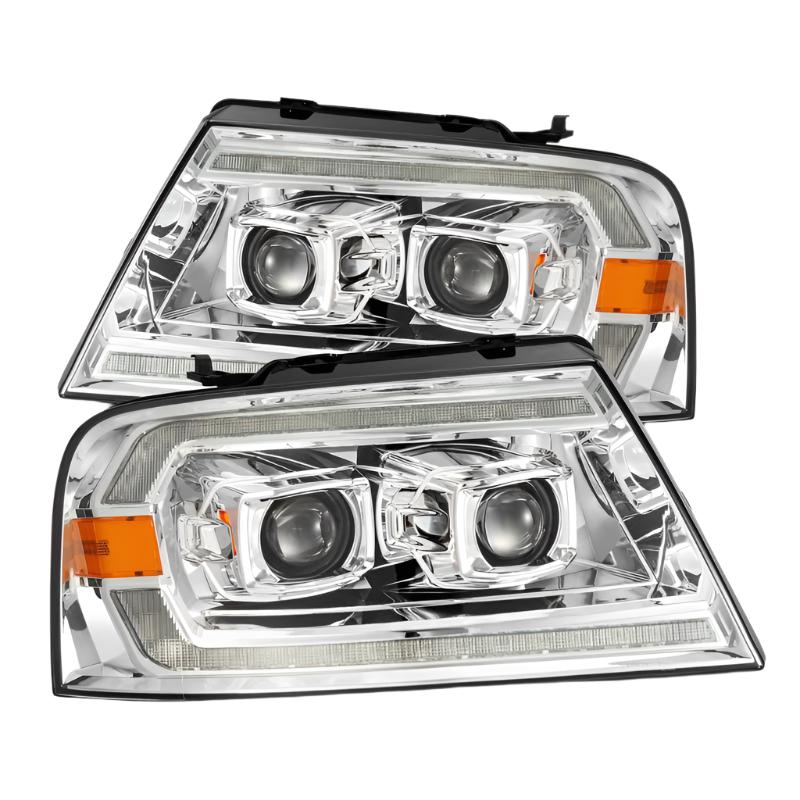 Product image 1 showing the AlphaRex headlights identified as ARX880135.
