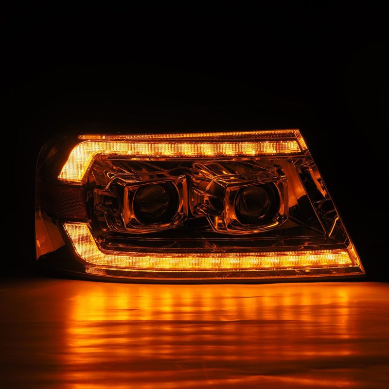 Product image 4 showing the AlphaRex headlights identified as ARX880135.