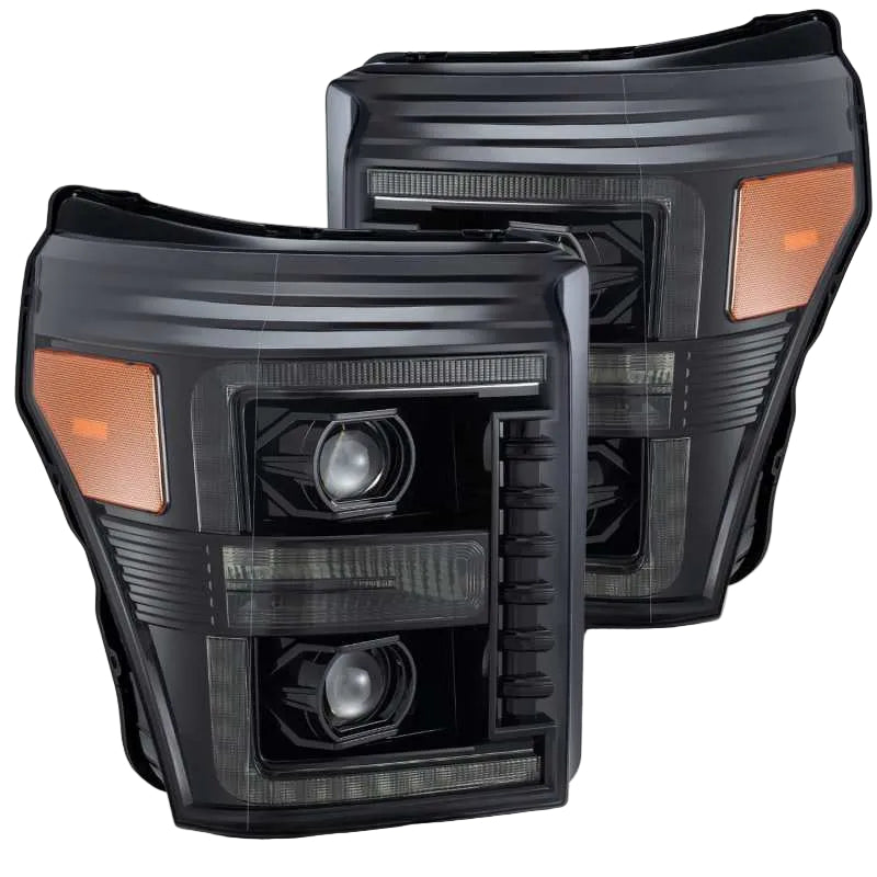 Product image 1 showing the AlphaRex headlights identified as ARX880140.