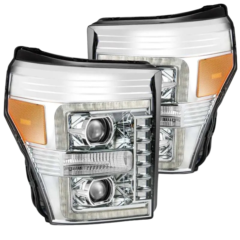 Product image 1 showing the AlphaRex headlights identified as ARX880145.