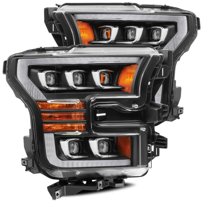 Product image 1 showing the AlphaRex headlights identified as ARX880152.