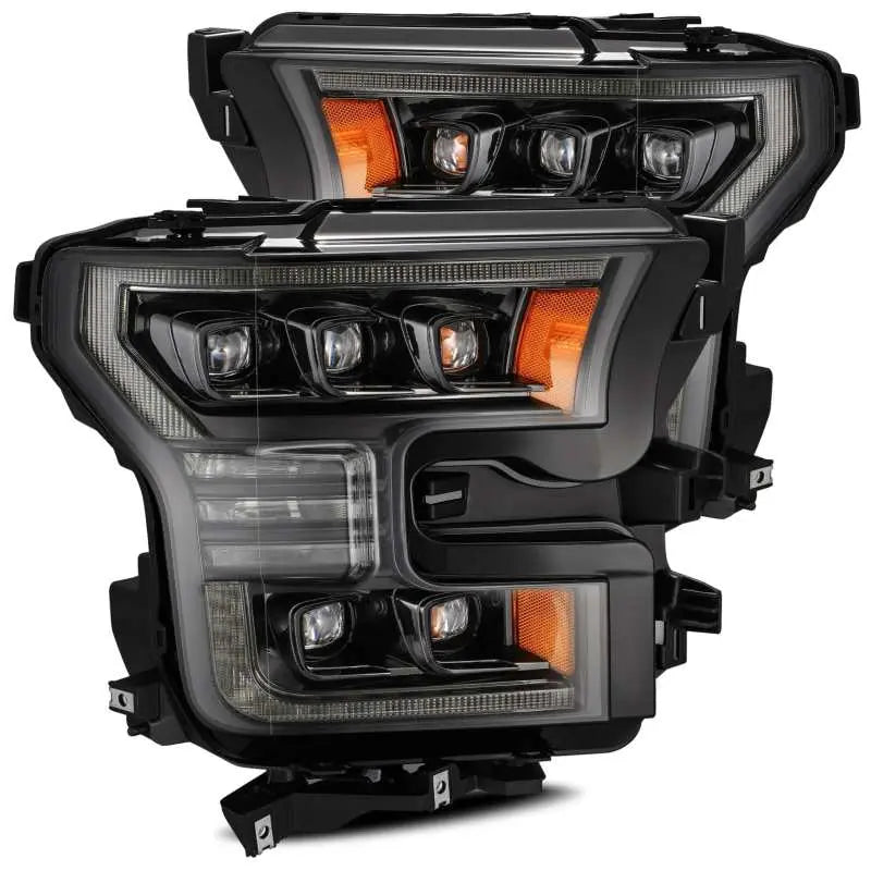 Product image 1 showing the AlphaRex headlights identified as ARX880163.