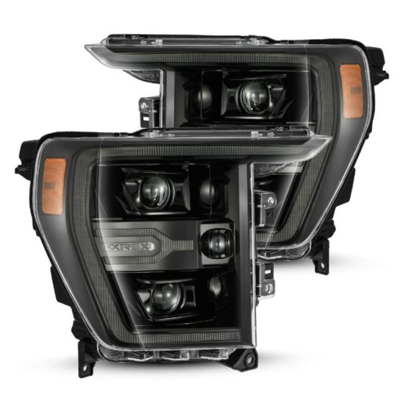 Product image 1 showing the AlphaRex headlights identified as ARX880169.