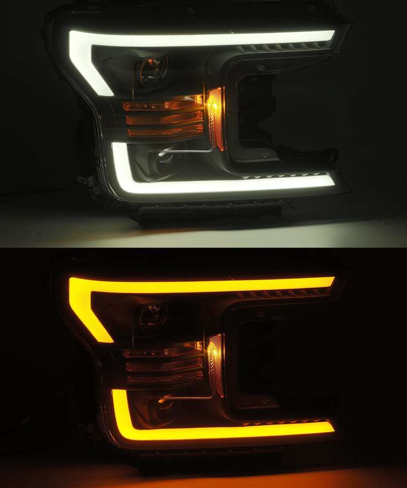 Product image 2 showing the AlphaRex headlights identified as ARX880187.