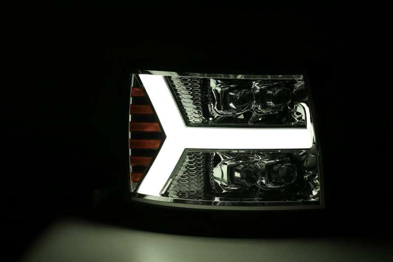 Product image 3 showing the AlphaRex headlights identified as ARX880207.