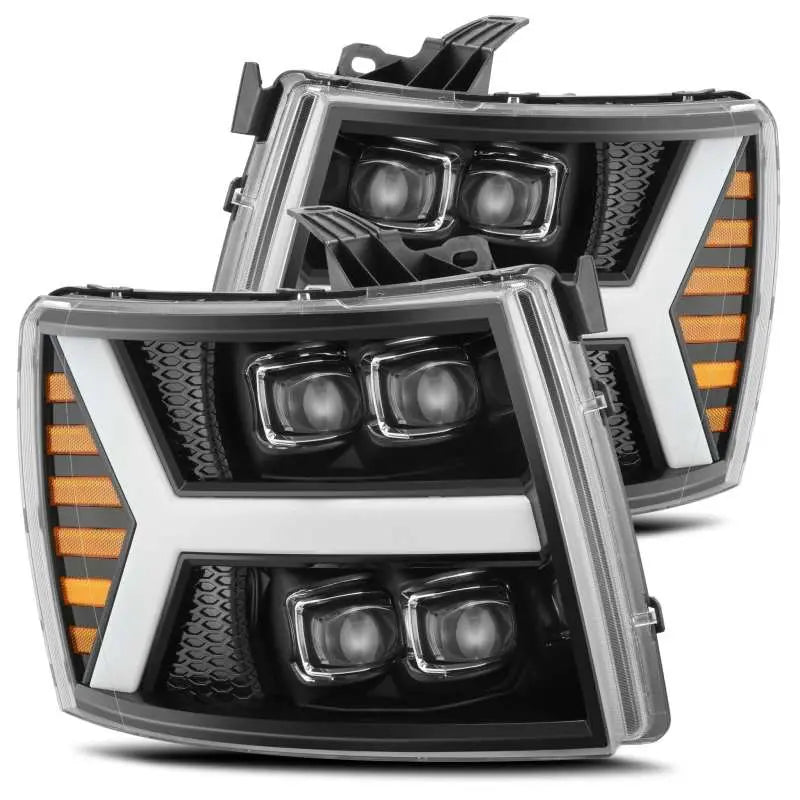 Product image 1 showing the AlphaRex headlights identified as ARX880208.