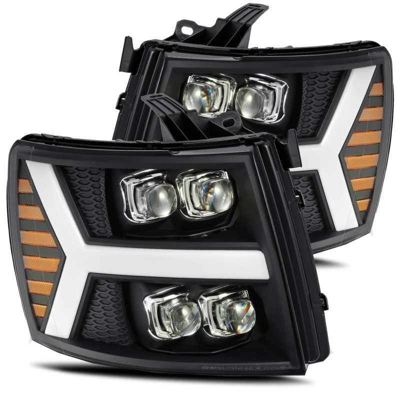 Product image 1 showing the AlphaRex headlights identified as ARX880209.