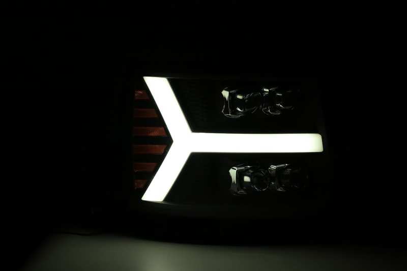 Product image 3 showing the AlphaRex headlights identified as ARX880209.