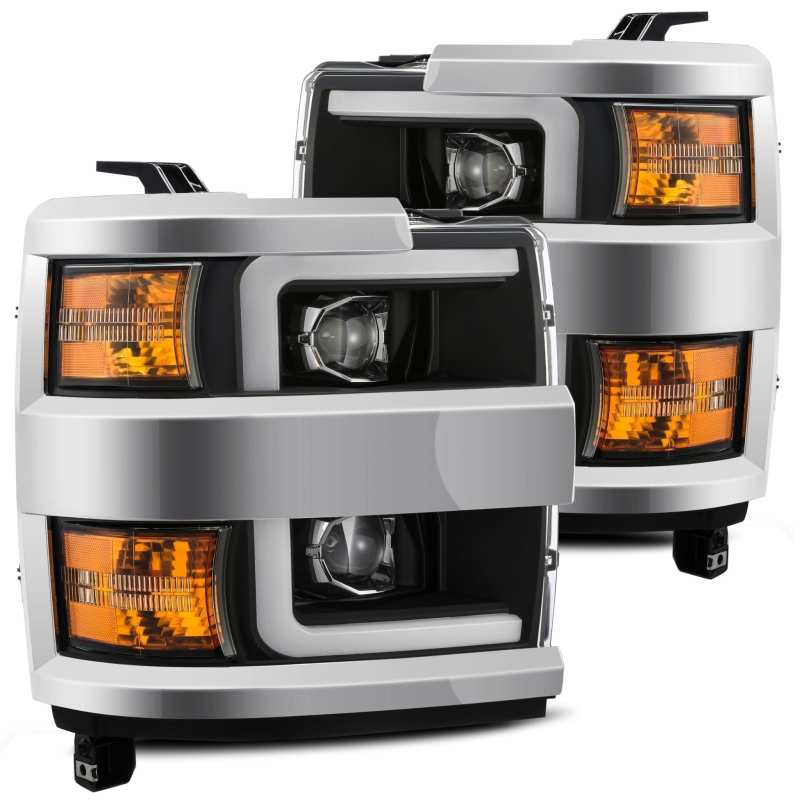 Product image 1 showing the AlphaRex headlights identified as ARX880224.
