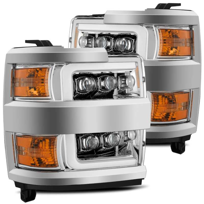 Product image 1 showing the AlphaRex headlights identified as ARX880228.
