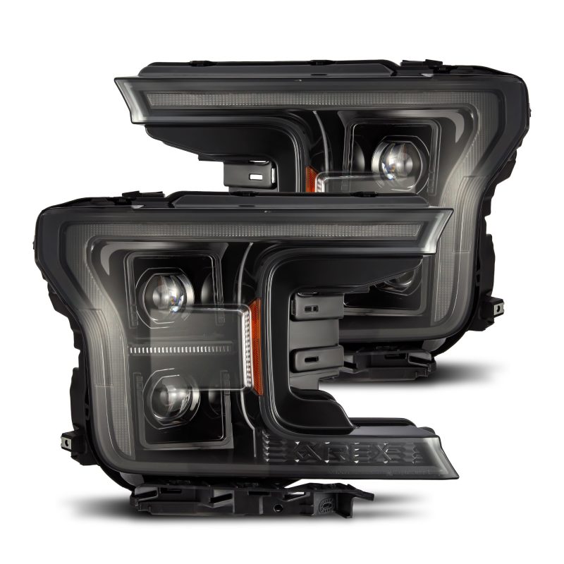 Product image 1 showing the AlphaRex headlights identified as ARX880253.